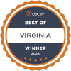 Best Of Virginia Award from UpCity